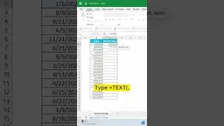 Extract Month Number from Date in Excel | TEXT Function Explained Fast!