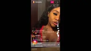 LICKMYKAKEZ SHOWING OFF LONG TONGUE INSTAGRAM LIVE VIDEO