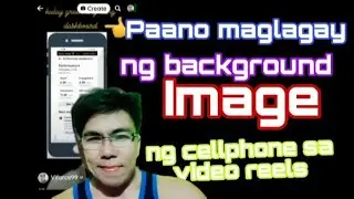 Paano maglagay ng background image ng cellphone sa video reels #viforce99