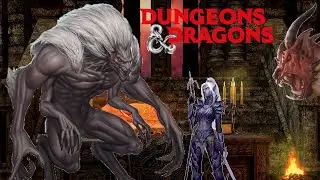 Draegloths—demons created by drow priestesses gone WILD [seriously] (D&D Compendium of Monsters)