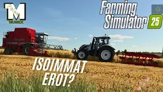 Isoimpia Farming Simulator muutoksia mitä 25 tuo tullessaan