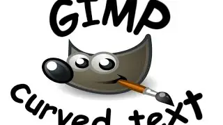 Curved Text in Gimp-How To Tip Settings