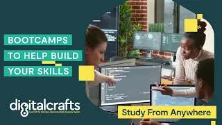 DigitalCrafts: Build your skills in software development or cybersecurity from ANYWHERE!