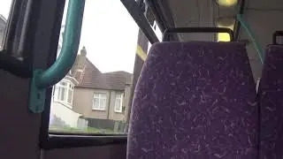 Musical Voith and kickdown! First Essex Dennis Trident 33385, LK53EZE - route 20
