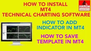 How to install mt4 | How to aad indicator | How to save template in mt4 | mt4 ko kaise install kare