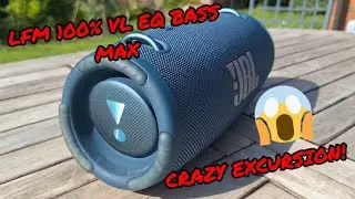 CRAZY EXCURSION! 😱🔊 (LFM 100% VL EQ BASS MAX) JBL XTREME 3 (ND)