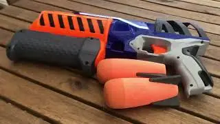 Nerf Demolisher Rocket Launcher pistol mod