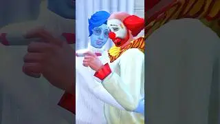 🤡 Tive um bebê com o palhaço no The Sims 4 #thesims4 #sims4