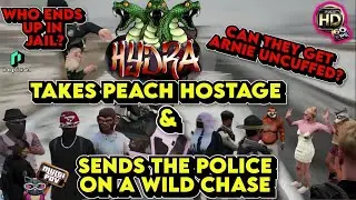 Hydra takes Peach Hostage & the Cops on a Wild High Speed Chase (Multi POV) | NoPixel 4.0 GTA RP