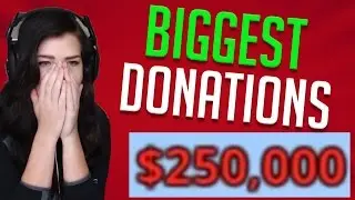 Top 5 Biggest Twitch Donations Ever Made (450,000$+)