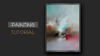 Easy and Unique Texture Creation with 2 Secret Materials | Abstract Acrylic Painting Tutorial