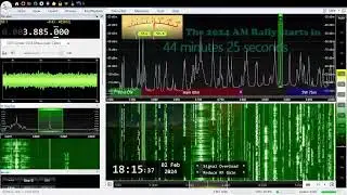 The 2024 AM Rally 3885 kHz Friday night 02/02/2024