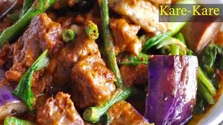 Filipino Beef Kare Kare