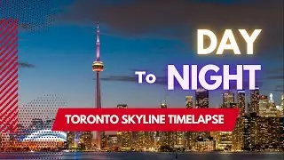 Toronto Skyline Rendered with music 16x9