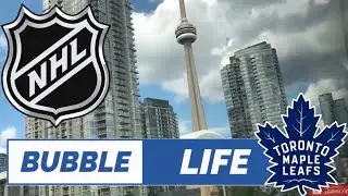 NHL BUBBLE LIFE #1 - First 2 Days in Toronto Hub City | Kasimir Kaskisuo - Toronto Maple Leafs