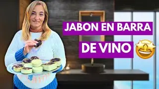 This is how I make my wine soap 🍇🧼