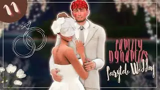 DESTINATION WEDDING but Weddings in the Sims 4 are BROKEN!🖤 || SIMS 4 FAMILY DYNAMICS CHALLENGE #11