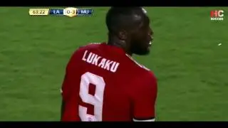Romelu Lukaku Debut vs LA Galaxy ● 2017