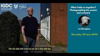 What holds us together? Photographing the unseen and unheard