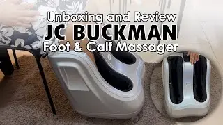 Unboxing JC Buckman Foot and Calf Massager