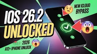 iOS 26.2 iCloud Bypass 2026 🔥 A12+ iPhone/iPad Activation Lock Unlock