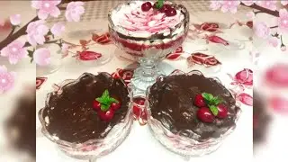 ТРАЙФЛ за 5 минут из печенье БЕЗ ХЛОПОТ/ ДЕСЕРТ БЕЗ ВЫПЕЧКИ