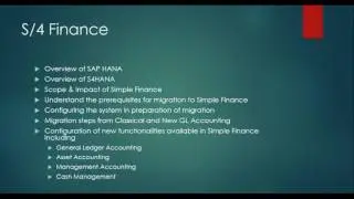 SAP FICO AND S4 HANA SIMPLE FINANCE DEMO CLASS VIDEO