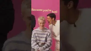 edvin & omar can’t stop flirting #edvinryding #omarrudberg