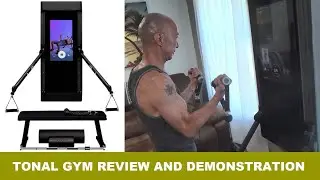 TONAL GYM REVIEW AND DEMONSTRATION - THE WORLD'S SMARTEST HOME GYM MACHINE TONAL REVIEW