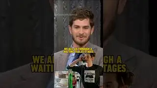 Andrew Garfield Reveals He Waited Tables While Chasing His Acting Dream 😊 #AndrewGarfield #shorts