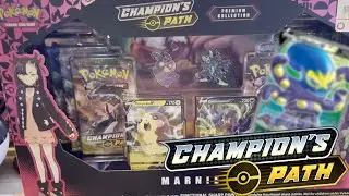 A FULL ART PULL??!!!│Marnie Premium Collection Box Opening