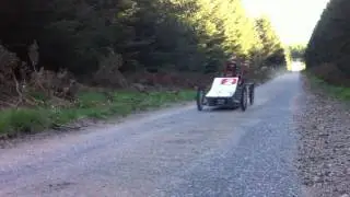 Gravity Car test run