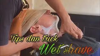 Cara mencukur jenggot || wet shave tutorial || cukur kumis dan jenggot