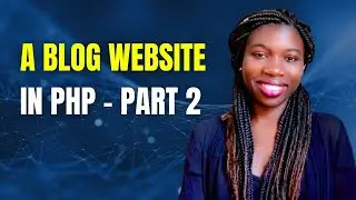 a simple blog in php part 2 -  creating a mysql database