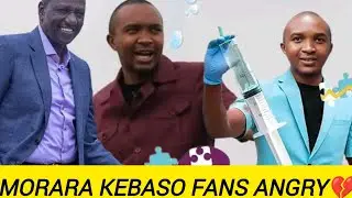 Morara Kebaso's fans vows not support MATIANG'I 🔥🔥🔥