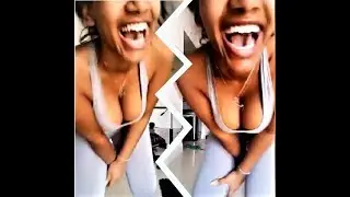 CUTE  EBONY GIRL TWERKING 2017