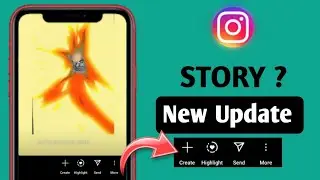 Instagram Story Create New Feature | Create on Instagram Story | Instagram New Feature