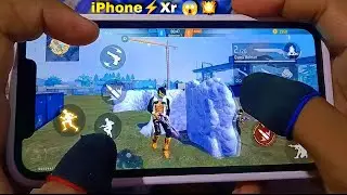iPhone Xr 👉 Free Fire 🔥 Gameplay