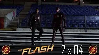 The Flash 2x04 - The Flash and Firestorm vs Tokamak