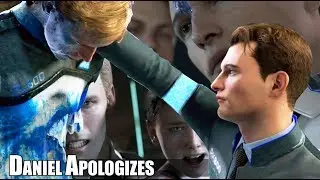 Detroit Become Human - Deviant Daniel Apologizes To Connor (The Hostage - Last Chance Connor)