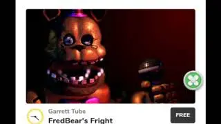 Nueva portada de fredBear's Fright