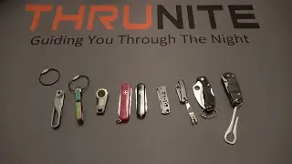 NEW Thrunite Keychain Knife Comparison (Spyderco, SOG, Boker, Gerber, Wenger & Victorinox)