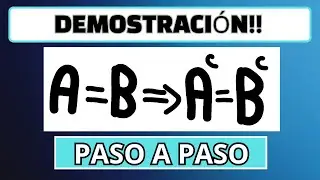 COMO DEMOSTRAR UNA IGUALDAD DE CONJUNTOS : PASO A PASO