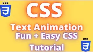 CSS Text Animation Tutorial