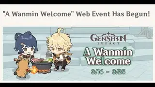 A Wanmin Welcome Web Cooking Event - Genshin Impact - How to get 3 Attempts Per day