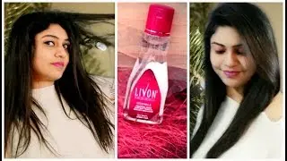How to Use Hair Serum | Right Way To Apply Hair Serum |Livon serum demo| Review