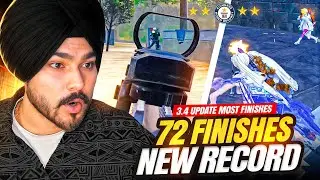 72 FINISHES IN SINGLE MATCH , 3.4 UPDATE NEW RECORD? FT. @MUNNA_16 @igspidey143 😱💥
