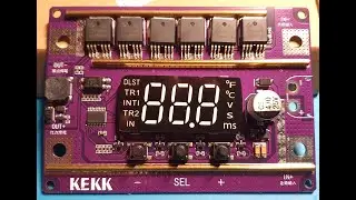 KEKK K100 Purple Mini spot welder decoupling mod and test