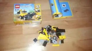 Lego Creator 3in1 31041 Строительная техника Лего Криатор 3в1 31041