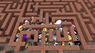 Nico's Nextbots Maze in Garry's Mod !!!